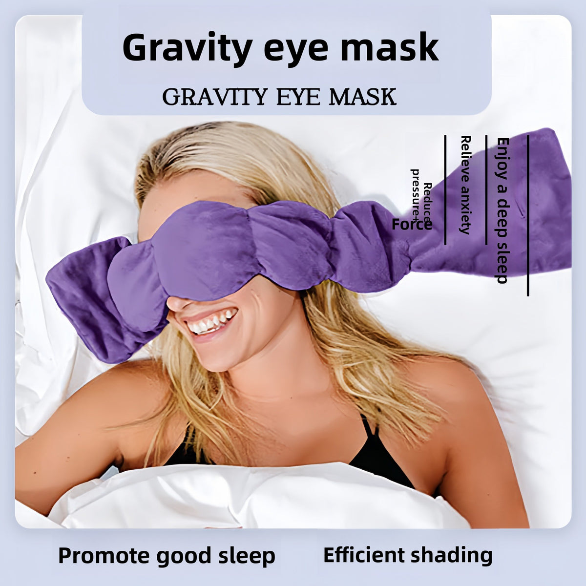 Weighted Eye Mask