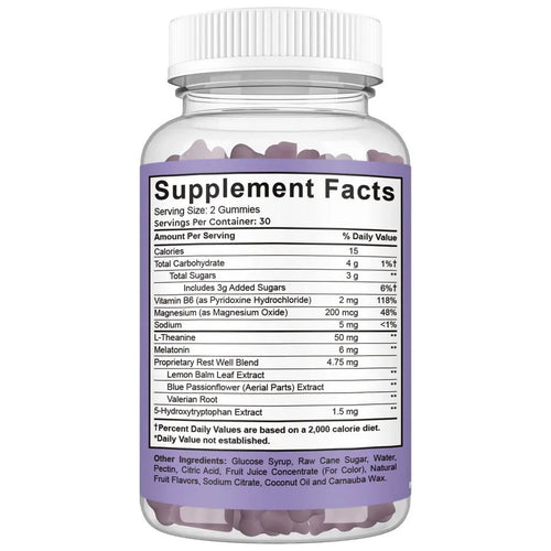 Melatonin Schlaf Gummib�rchen